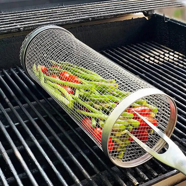 Rolling Grilling Basket